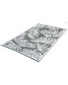 Tapis d'extérieur hawai blanc/gris - 120x180 cm